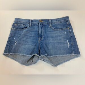 Frame Denim Blue Jean Shorts